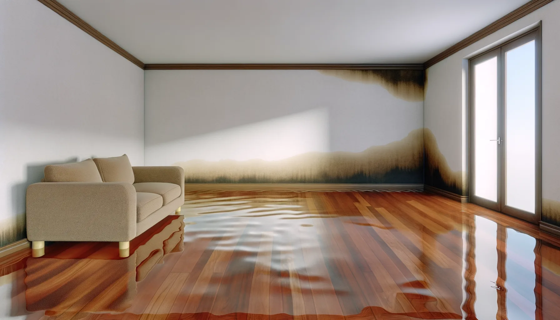 Kitchen Water Damage